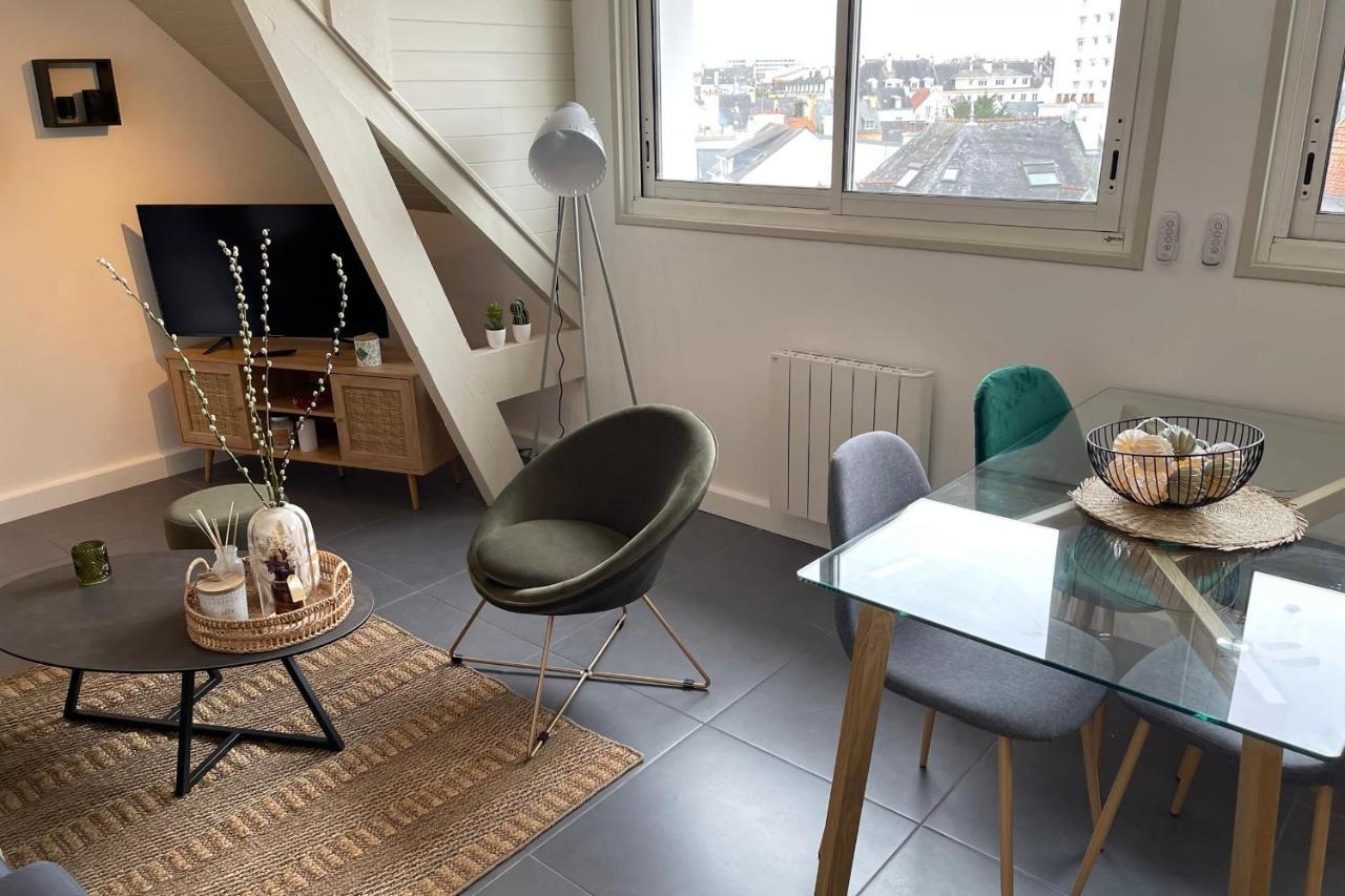 Apartmán 41 Sangnier T3 Dernier Etage Lorient Exteriér fotografie
